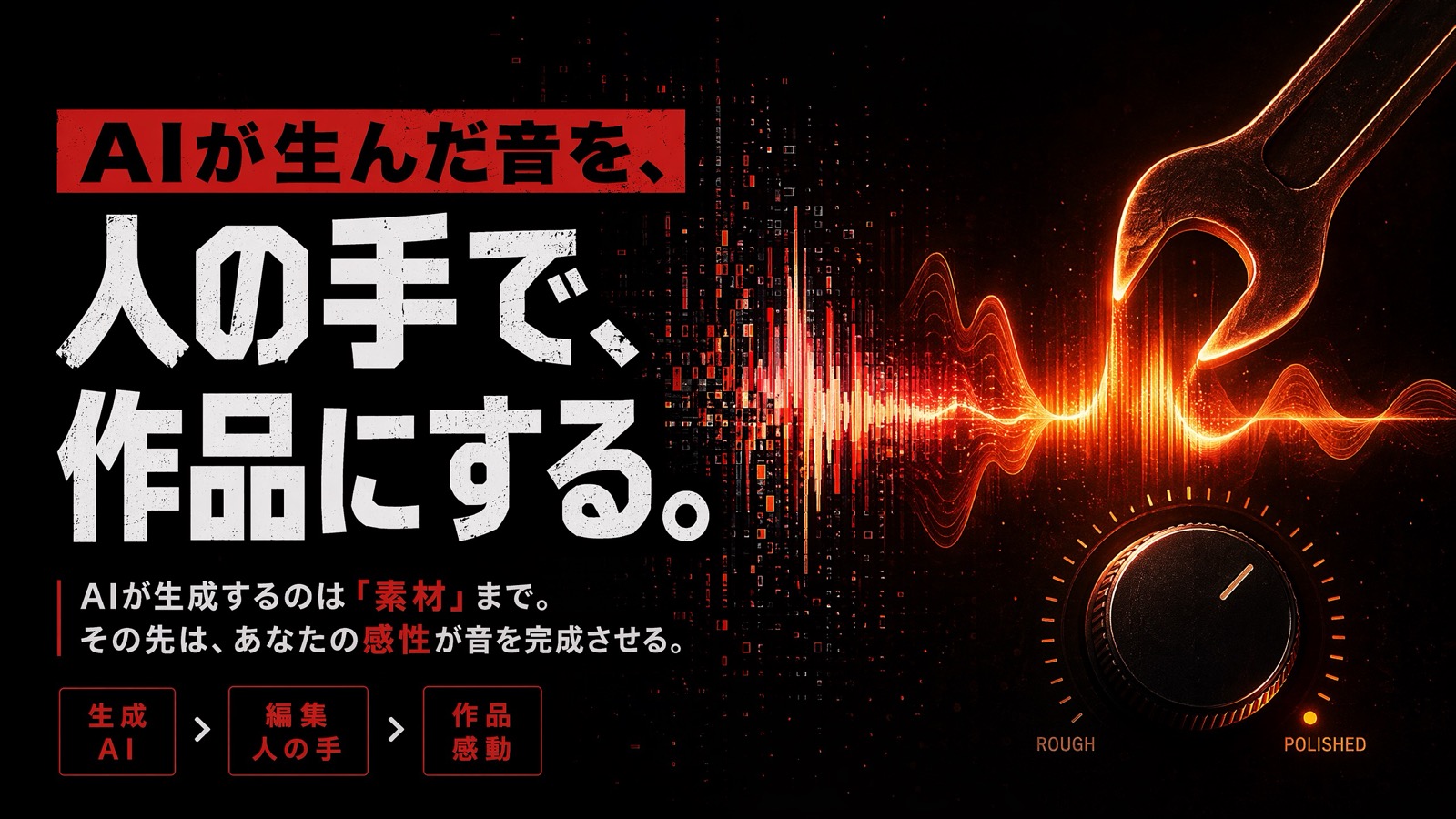 "AI音楽っぽさ"を消す、実践テクニック5選✏️