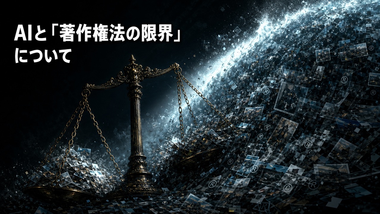 AIと「著作権法の限界」について