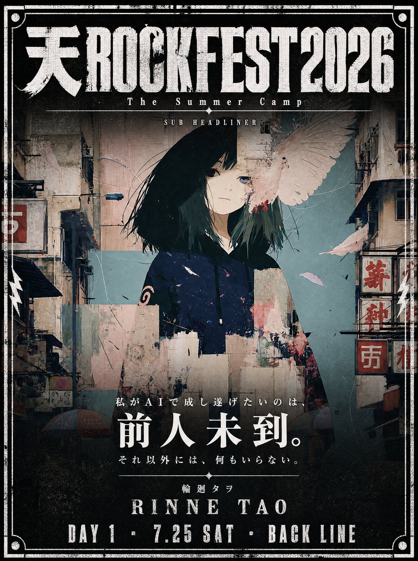 天ロック アーティストビジュアル