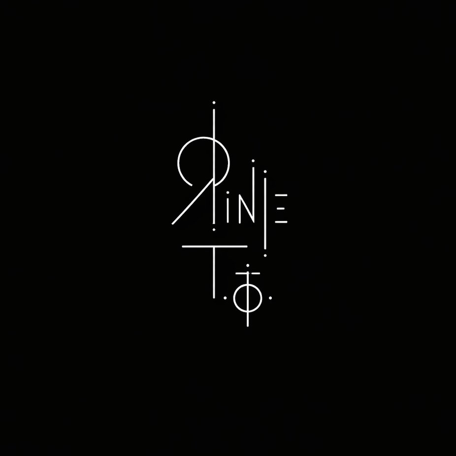 古代文字風ロゴ作例1