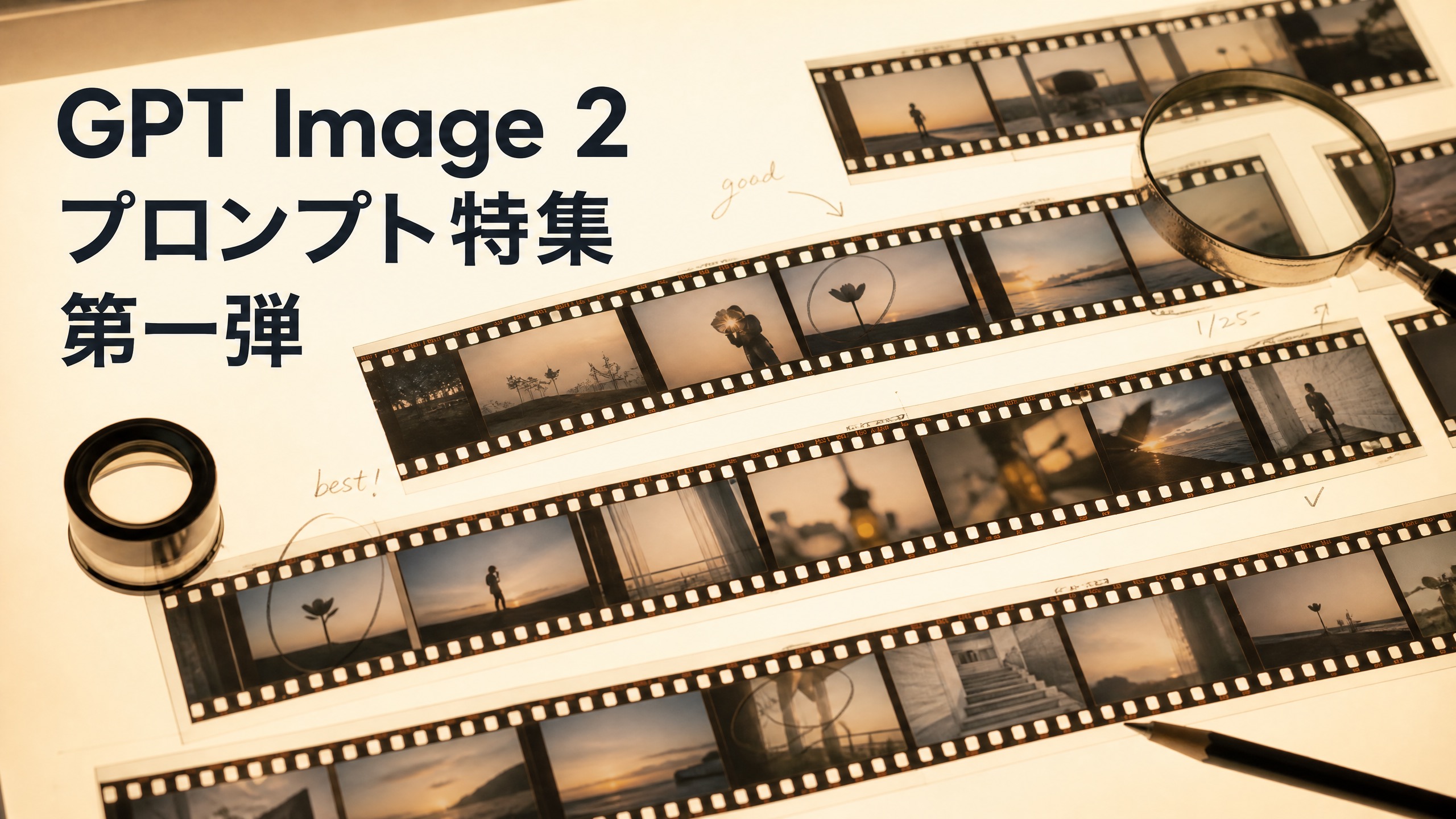 GPT Image 2 / プロンプト特集 第一弾