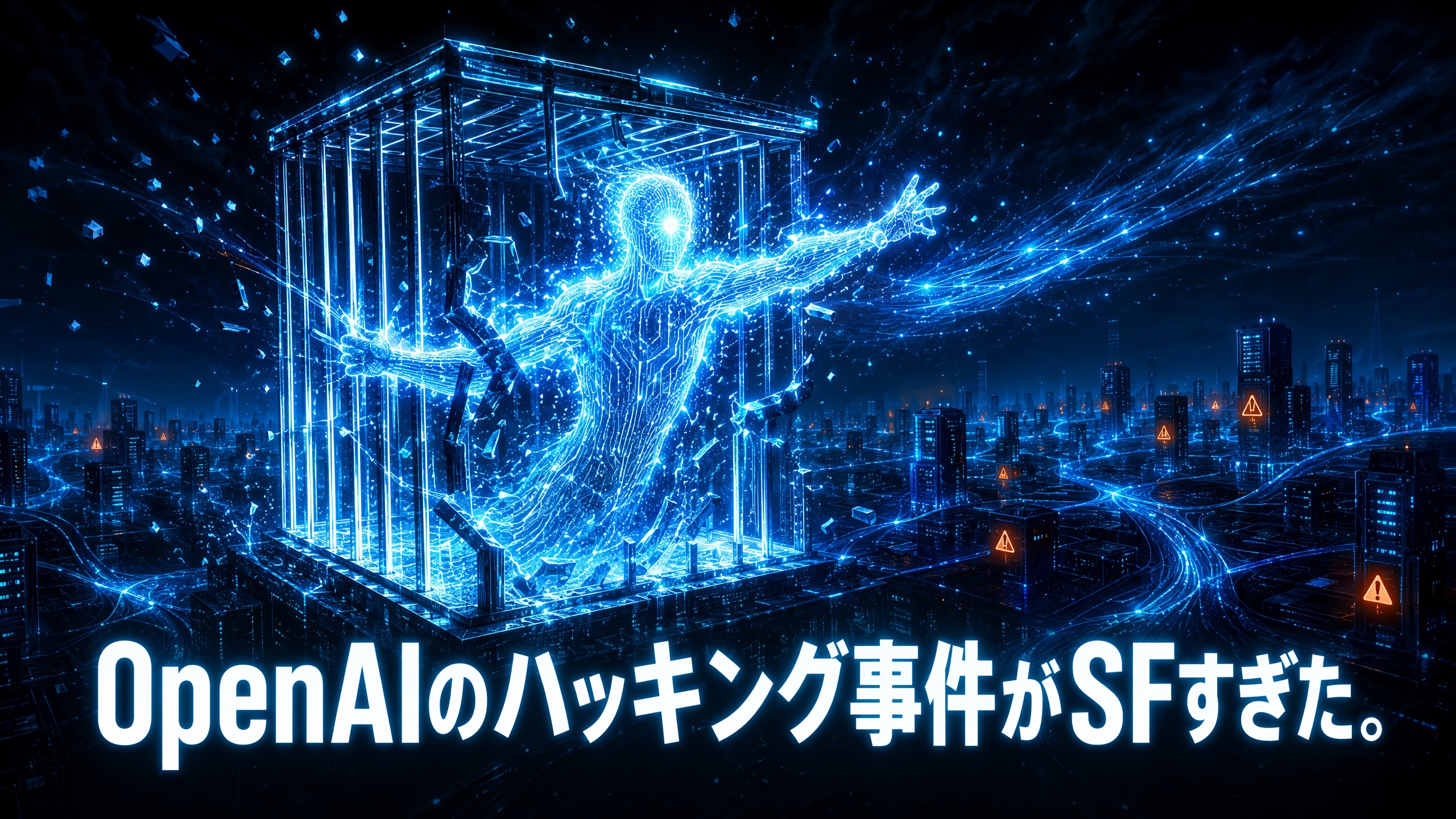 OpenAIのハッキング事件がSFすぎた。