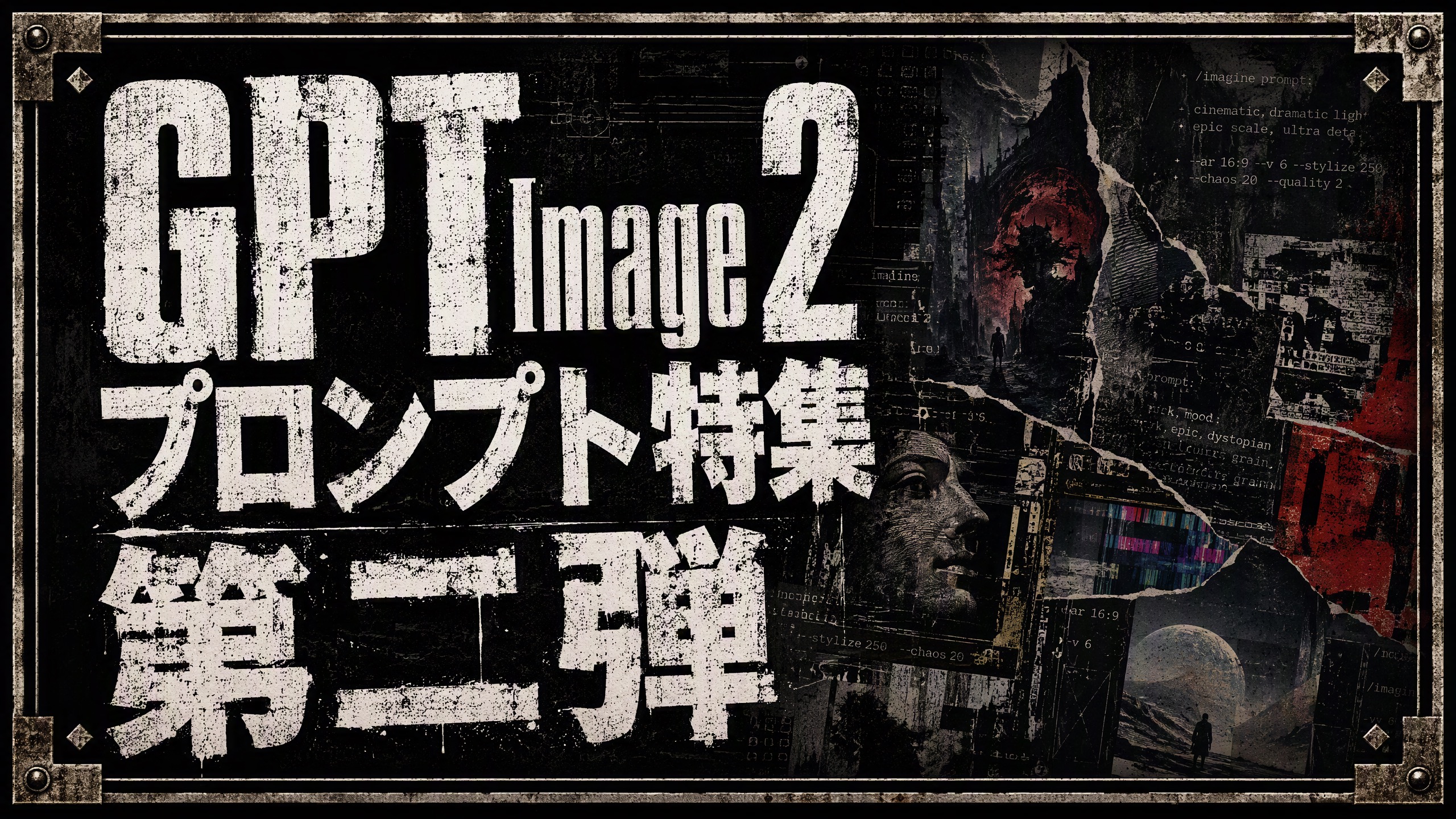 GPT Image 2 / プロンプト特集 第二弾