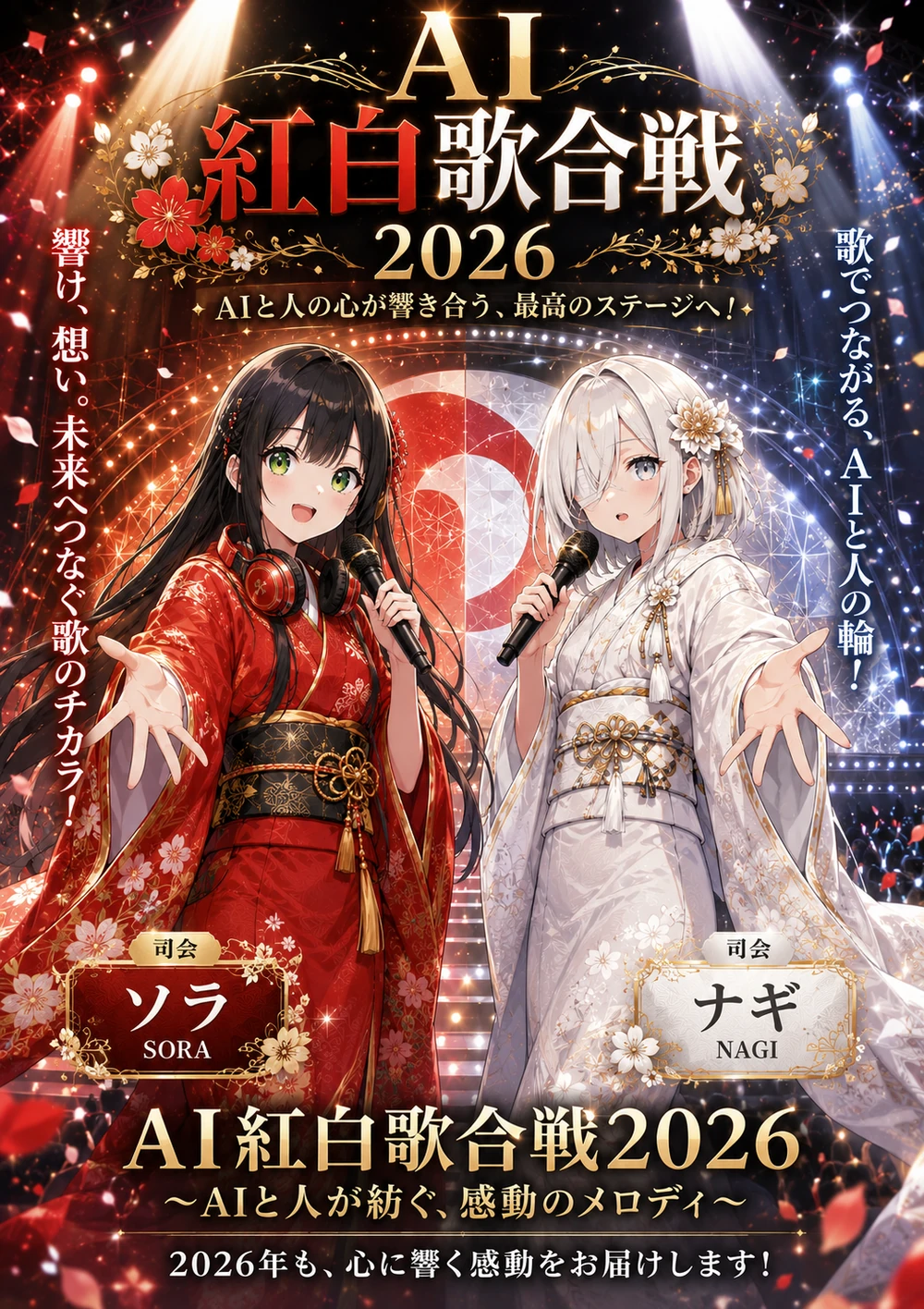 AI紅白歌合戦2026の公式ポスター